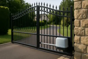 Een elektrische poortopener en wat het doet voor comfort en veiligheid thuis
